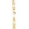TOMEI Lusso Italia Posh Interlocking Bar Bracelet, Yellow Gold 916