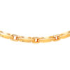 TOMEI Lusso Italia Posh Interlocking Bar Bracelet, Yellow Gold 916