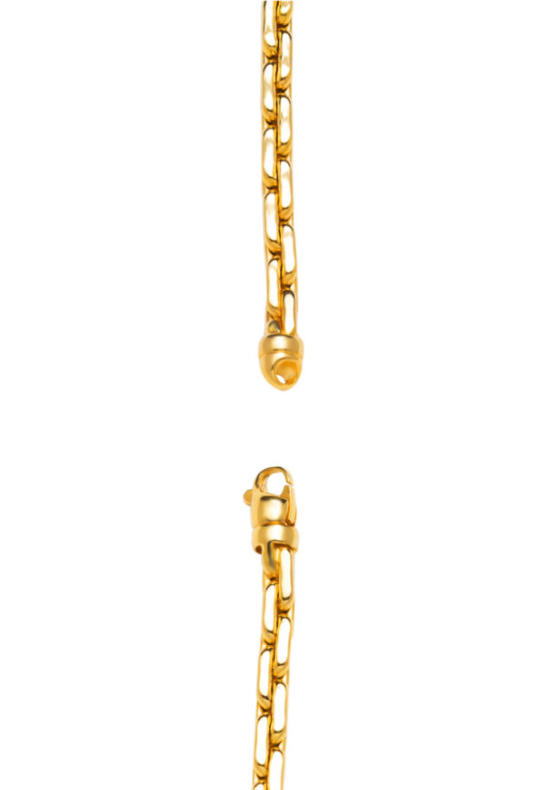 TOMEI Lusso Italia Interlocking Chain Bracelet, Yellow Gold 916
