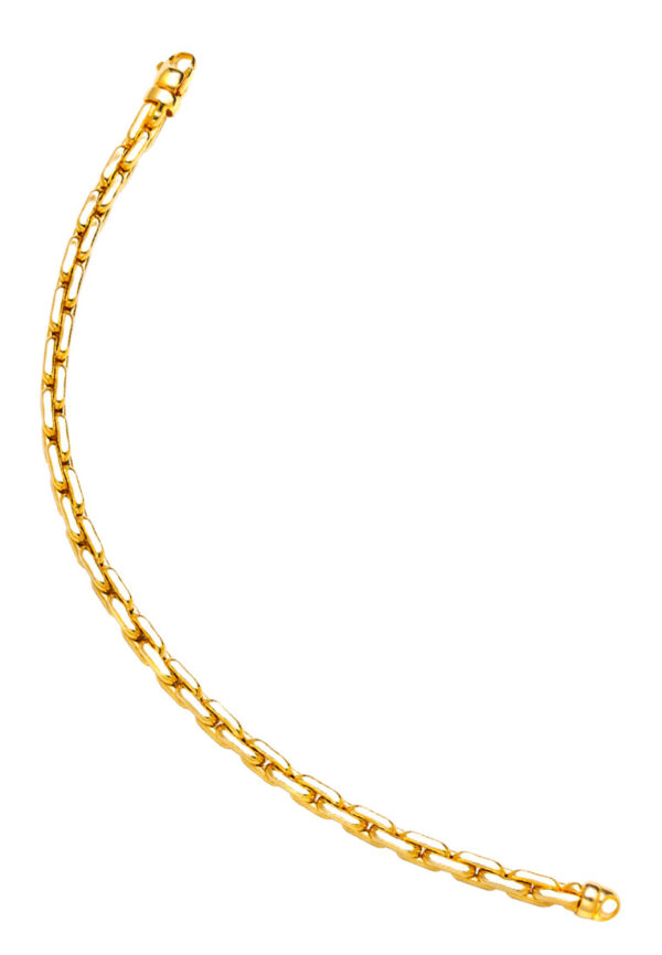 TOMEI Lusso Italia Interlocking Chain Bracelet, Yellow Gold 916