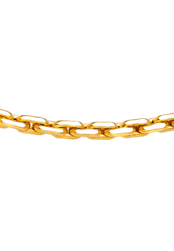 TOMEI Lusso Italia Interlocking Chain Bracelet, Yellow Gold 916