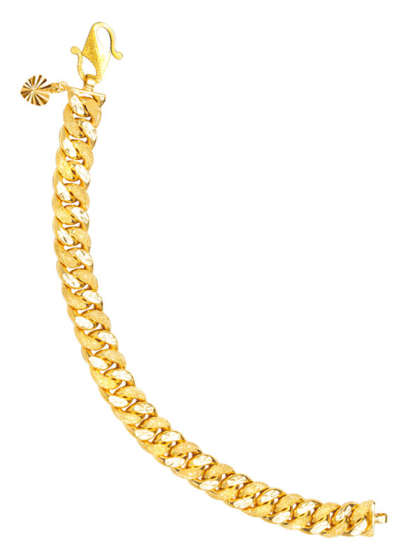 TOMEI Classic Knotted Bracelet, Yellow Gold 916