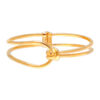 TOMEI Chic Knotted Bangle, Yellow Gold 916