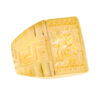 TOMEI Bold Ring, Yellow Gold 916