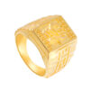 TOMEI Bold Ring, Yellow Gold 916
