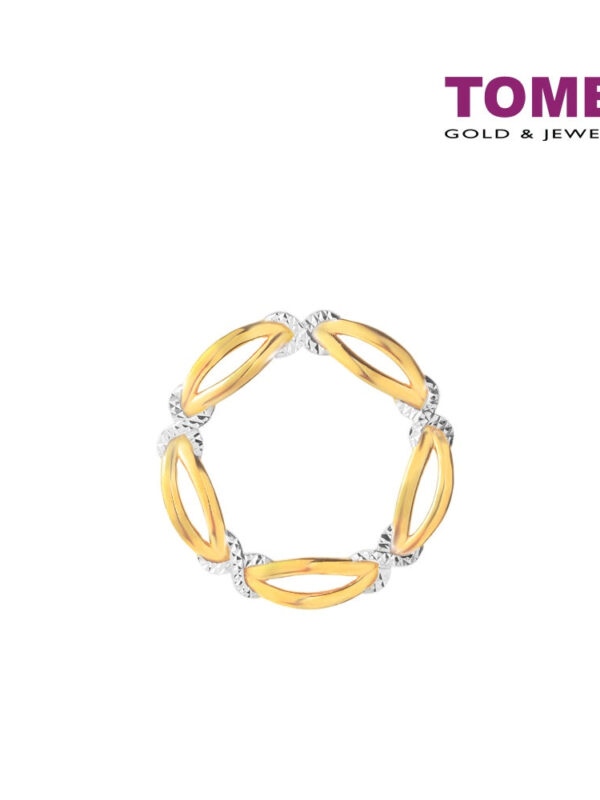 TOMEI Circularity with Verve Pendant, Yellow Gold 916
