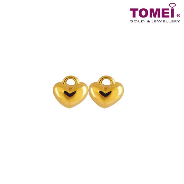 Fete with Love and Joy Earrings | Tomei Yellow Gold 916
