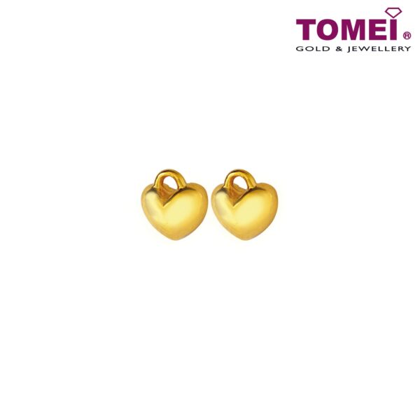 Fete with Love and Joy Earrings | Tomei Yellow Gold 916