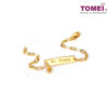 TOMEI Bracelet of The Pursuit of Happiness, Yellow Gold 916 (TZ-YG1279B-1C)