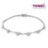 TOMEI Bracelet, Diamond White Gold 750