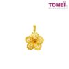 TOMEI Pesona Bunga Raya Pendant, Yellow Gold 916