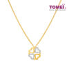 TOMEI Diamond Cut Collection The Joint Of Love Necklace, Yellow Gold 916