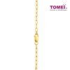 TOMEI Love Is Beautiful Collection Dual-Tone Bracelet, Yellow Gold 916