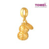 TOMEI Golden Peanut Charm, Yellow Gold 916