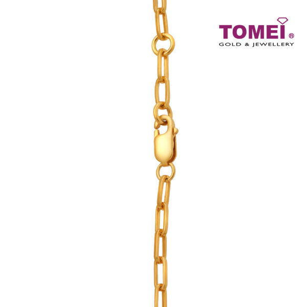 TOMEI Diamond Cut Collection Bracelet Of Auspicious, Yellow Gold 916