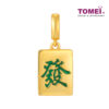 TOMEI Dangling Charm Of Huat, Yellow Gold 916