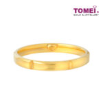 TOMEI Forever Love Couple Rings (For Her), Yellow Gold 916