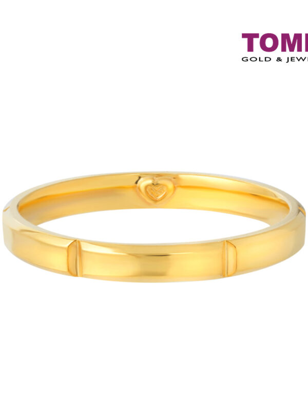 TOMEI Forever Love Couple Rings (For Her), Yellow Gold 916
