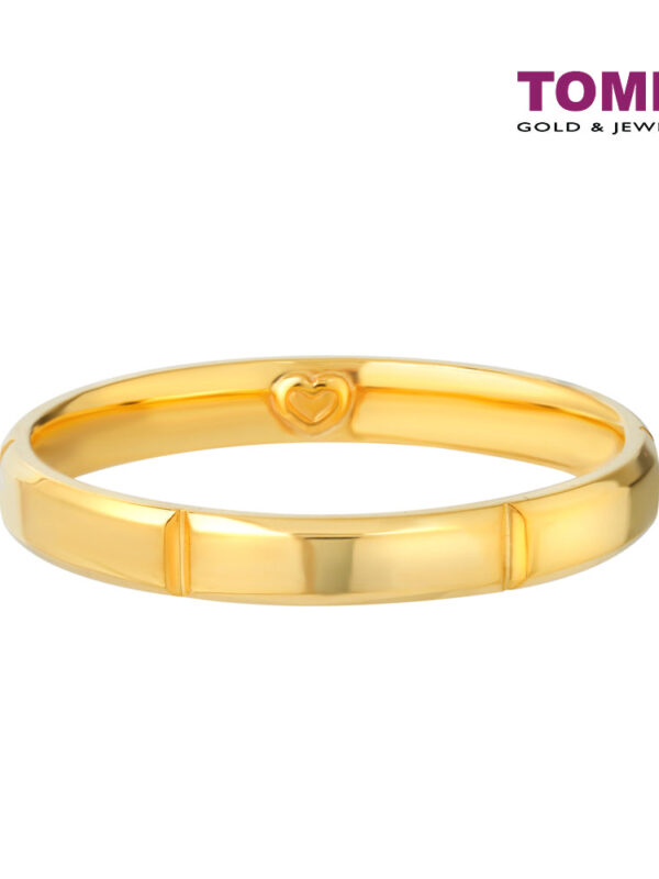 TOMEI Forever Love Couple Rings (For Him), Yellow Gold 916