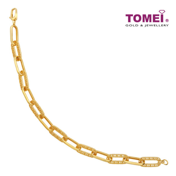 TOMEI Blissful Collection Sinki Bracelet, Yellow Gold 916