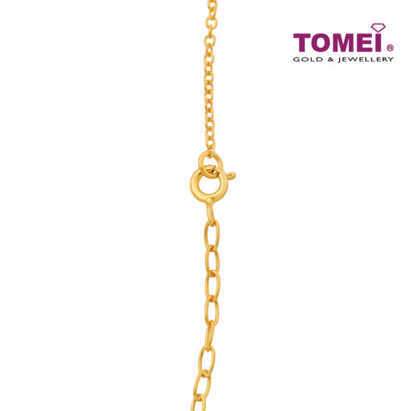 TOMEI Dual-Chain Bracelet With Abacus, Yellow Gold 916