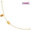 TOMEI Dual-Chain Bracelet With Abacus, Yellow Gold 916