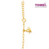 TOMEI Blooming Peony Flower Bracelet, Yellow Gold 916