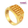 TOMEI Abacus Ring, Yellow Gold 916
