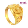 TOMEI Blessed Dragon Ring, Yellow Gold 916