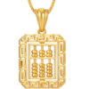 TOMEI Abacus Pendant, Yellow Gold 916