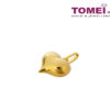TOMEI Cosmo Allure Heart Pendant, Yellow Gold 916