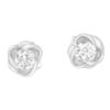 Tomei "Wrap You in a Hug" Diamond Earrings, White Gold 375