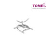 TOMEI Pendant Set, Diamond White Gold 375 & 585 (P5485)