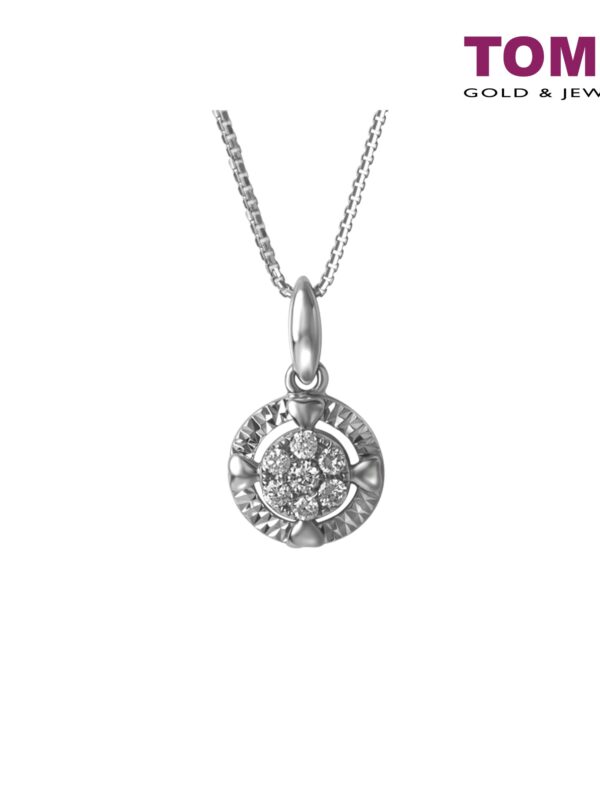 Diamond Pendant | Winter Grace Collection | Tomei White Gold 750 (18K) (P6125)