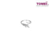 TOMEI Alunan Kasih Ring, Diamond White Gold 585 (R4863)