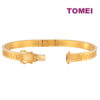 TOMEI Meander Style Bangle, Yellow Gold 916