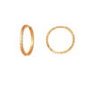 TOMEI Loop Earrings, Yellow Gold 375
