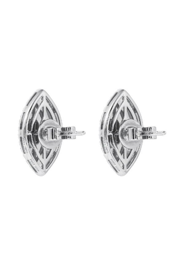 TOMEI Diamond Earrings, White Gold 750