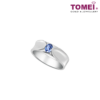 TOMEI Homme Series, Ring with Sapphire Sophistication, Silver 925 + Palladium (HOM-R2536)