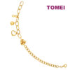 TOMEI Four-Happiness Bracelet, Yellow Gold 916
