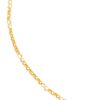 TOMEI Lusso Italia Triple Tone Trace Bracelet, Yellow Gold 916