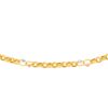 TOMEI Lusso Italia Triple Tone Trace Bracelet, Yellow Gold 916