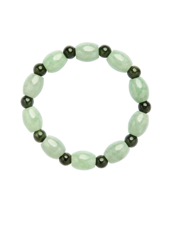 Tomei Palace Grace Mixed Green Jade Bracelet