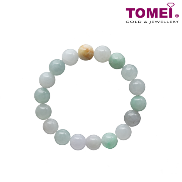 TOMEI Palace Grace Light Green Jade Bracelet