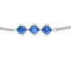 TOMEI Gemstones with Diamond Bracelet, White Gold 375