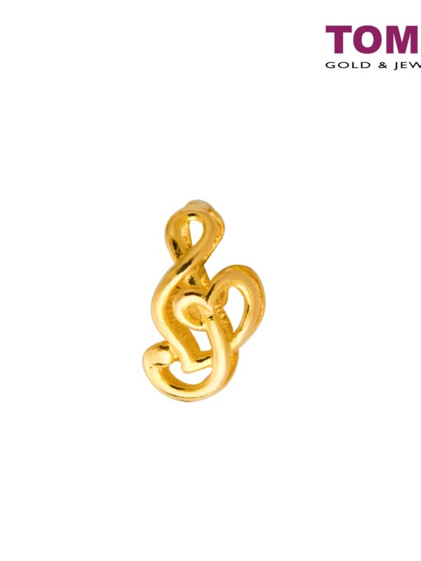 TOMEI Love Song Charm | Tomei Yellow Gold 916 (22K