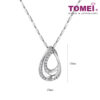 TOMEI Pendant Set, Diamond White Gold 375 (PD9589)