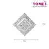 TOMEI Pendant In Quadrated Sensations, Diamond White Gold 750 (P2982)