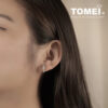 TOMEI Clarissa Earrings, White Gold 750 (E1519)