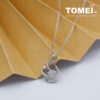 TOMEI Diamond Pendant Set, White Gold 375 & 585 (P4409)